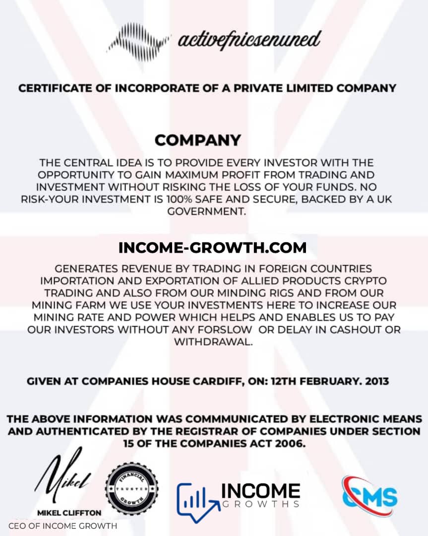 Financial Growths License